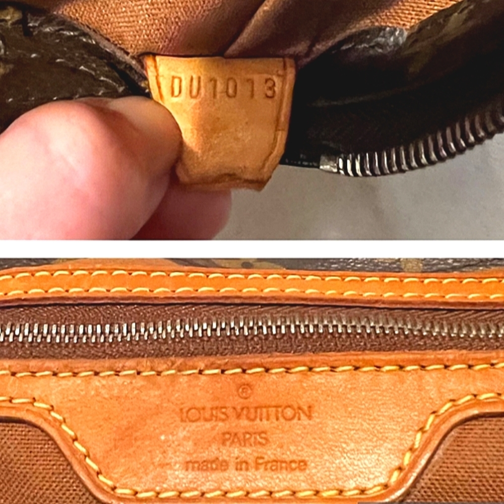 💥 Louis Vuitton Monogram Cabas Mezzo Tote Shoulder Bag Purse Pre-owned - Picture 15 of 16